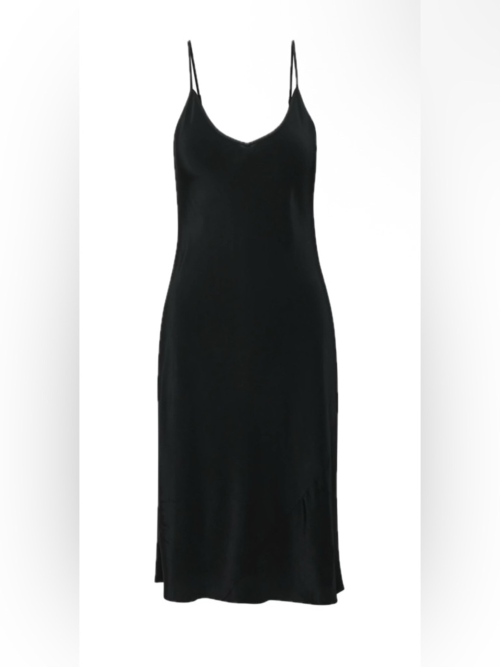 Aritzia Wilfred Black Slip Dress XXS